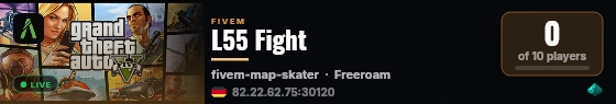 L55 Fight live status badge