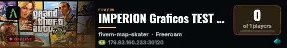 IMPERION Graficos TEST — Local live status badge