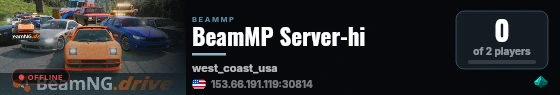 BeamMP Server-hi live status badge