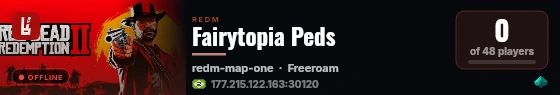 Fairytopia Peds live status badge