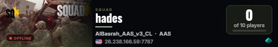 hades live status badge