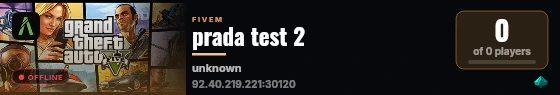 prada test 2 live status badge