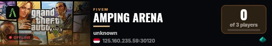 AMPING ARENA live status badge