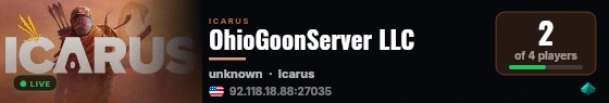 OhioGoonServer LLC live status badge