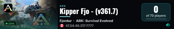 Kipper Fjo - (v361.7) live status badge