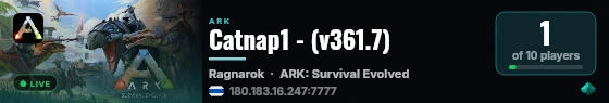 Catnap1 - (v361.7) live status badge