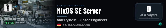 NixOS SE Server live status badge