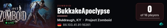 BukkakeApoclypse live status badge