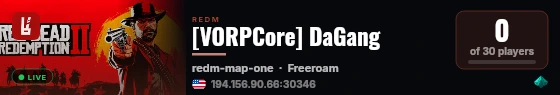 [VORPCore] DaGang live status badge