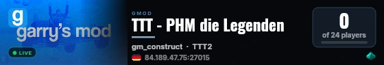 TTT - PHM die Legenden live status badge