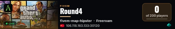 Round4 Roleplay live status badge