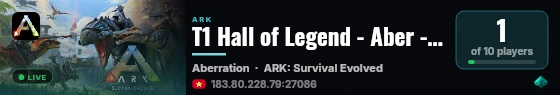 T1 Hall of Legend - Aber - (v361.7) live status badge