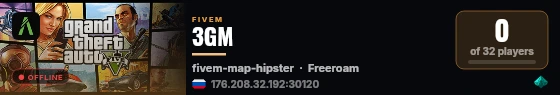 3GM live status badge