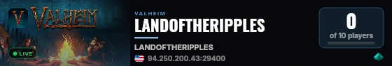 LANDOFTHERIPPLES live status badge