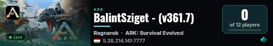 BalintSziget - (v361.7) live status badge