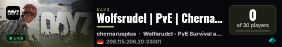 Wolfsrudel | PvE | Chernarus | AI | Trader - By Pingperfect.com live status badge