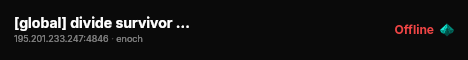 [global] divide survivor | high fps | guns++ | trader & guns #2 live status badge