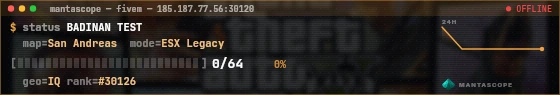 Console badge preview