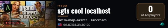 sgts cool localhost live status badge