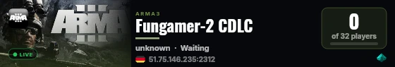Fungamer-2 CDLC live status badge