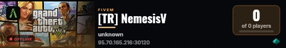 [TR] NemesisV live status badge