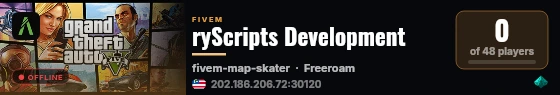 ryScripts Development live status badge