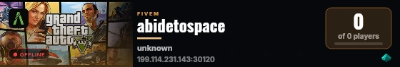 abidetospace live status badge