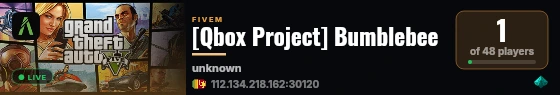 [Qbox Project] Bumblebee live status badge