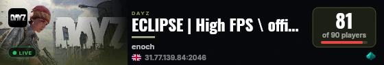 ECLIPSE | High FPS \ official | PVP live status badge