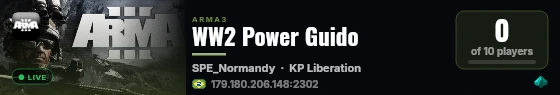 WW2 Power Guido live status badge