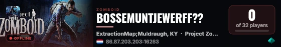 BOSSEMUNTJEWERFF?? live status badge