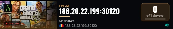 188.26.22.199:30120 live status badge