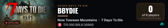 BBYDIE live status badge