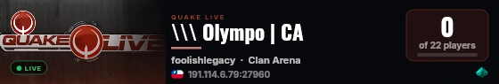 \\\ Olympo | CA live status badge