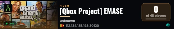 [Qbox Project] EMASE live status badge