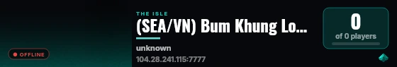 (SEA/VN) Bum Khung Long (Test) bumisle.islepilot.eu live status badge