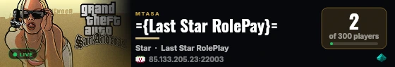 ={Last Star RolePay}= live status badge
