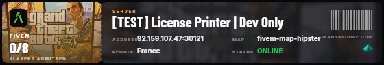 Ticket badge preview