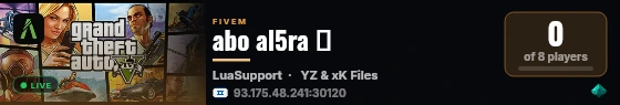 abo al5ra ♪ live status badge