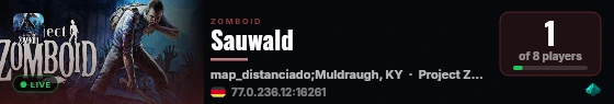 Sauwald live status badge