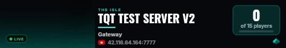 TQT TEST SERVER live status badge