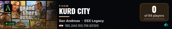 KURD CITY live status badge