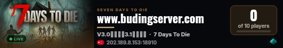www.budingserver.com live status badge