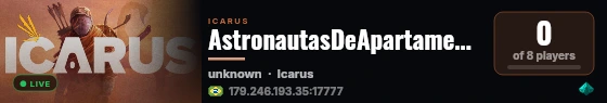 AstronautasDeApartamento live status badge
