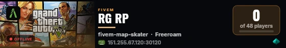 RG RP live status badge