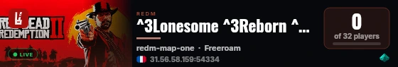^3Lonesome ^3Reborn ^3WL live status badge