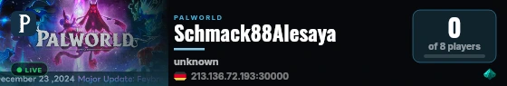 Schmack88Alesaya live status badge