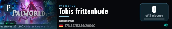 Tobis frittenbude live status badge