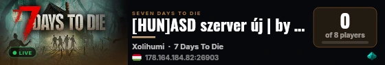 [HUN]ASD szerver új | by Robi live status badge