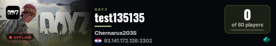 test135135 live status badge